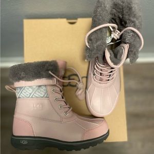 Kids baby pink  UGG snow boots